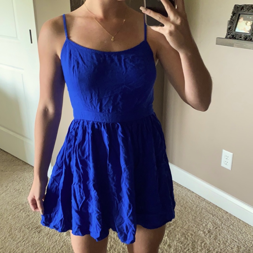 American Eagle Open Back Dress